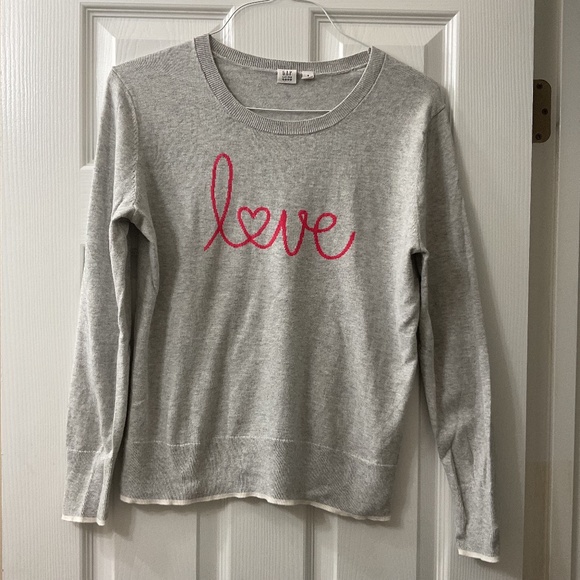 Valentine Day Gap Sweater, Size S - Picture 1 of 4